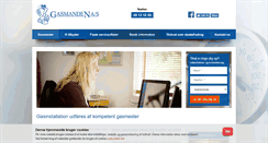 Desktop Screenshot of gasmanden.dk